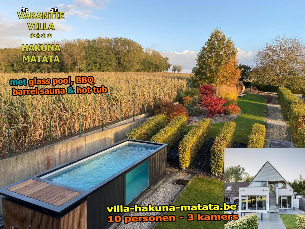 Vakantiewoning Hakuna Matata Geraardsbergen Dış mekan fotoğraf