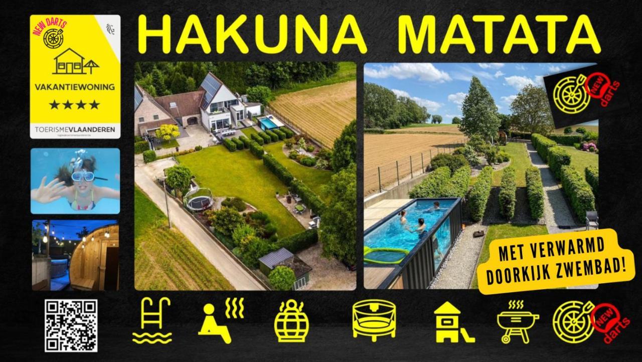Vakantiewoning Hakuna Matata Geraardsbergen Dış mekan fotoğraf